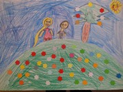 Práce dětí z MŠ Vlkava